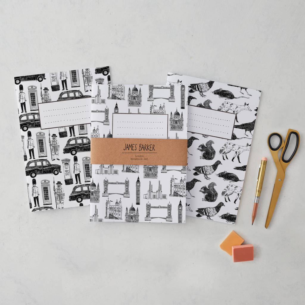 Make Your Own Notebook Set By James Barker