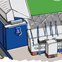 Valentines Everton Fc Personalised Card, thumbnail 6 of 6