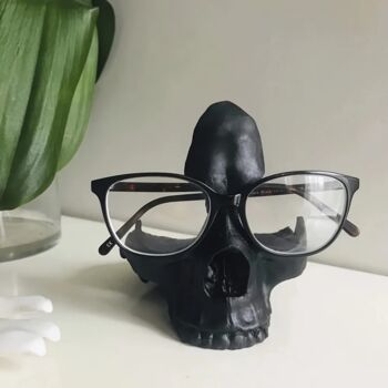Skull Decorative Eyeglasses Stand, 3 of 4