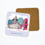 Personalised Leeds Skyline Coaster, thumbnail 2 of 3