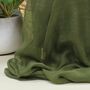 Sparkle Scarf In Khaki Green, thumbnail 3 of 3