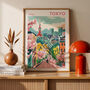 Tokyo, Japan Poster, thumbnail 1 of 8