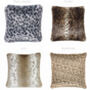 Square Cushions. Luxury Faux Fur Made In England, thumbnail 5 of 7