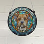 Border Terrier Memorial Suncatcher, thumbnail 1 of 6