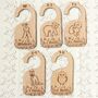 Realistic Woodland Baby Animal Nursery Wardrobe Divider, thumbnail 5 of 8