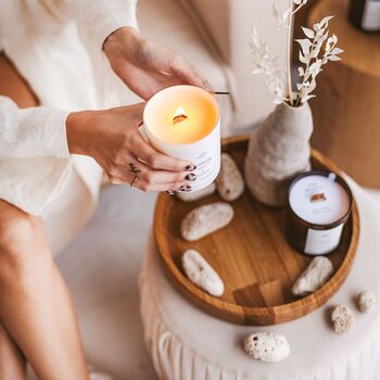 Botanical Christmas Joy Candle Gift Scented With Pure Essential Oils, 5 of 11