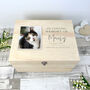 Personalised In Loving Memory Pet Photo Keepsake Box, thumbnail 1 of 10