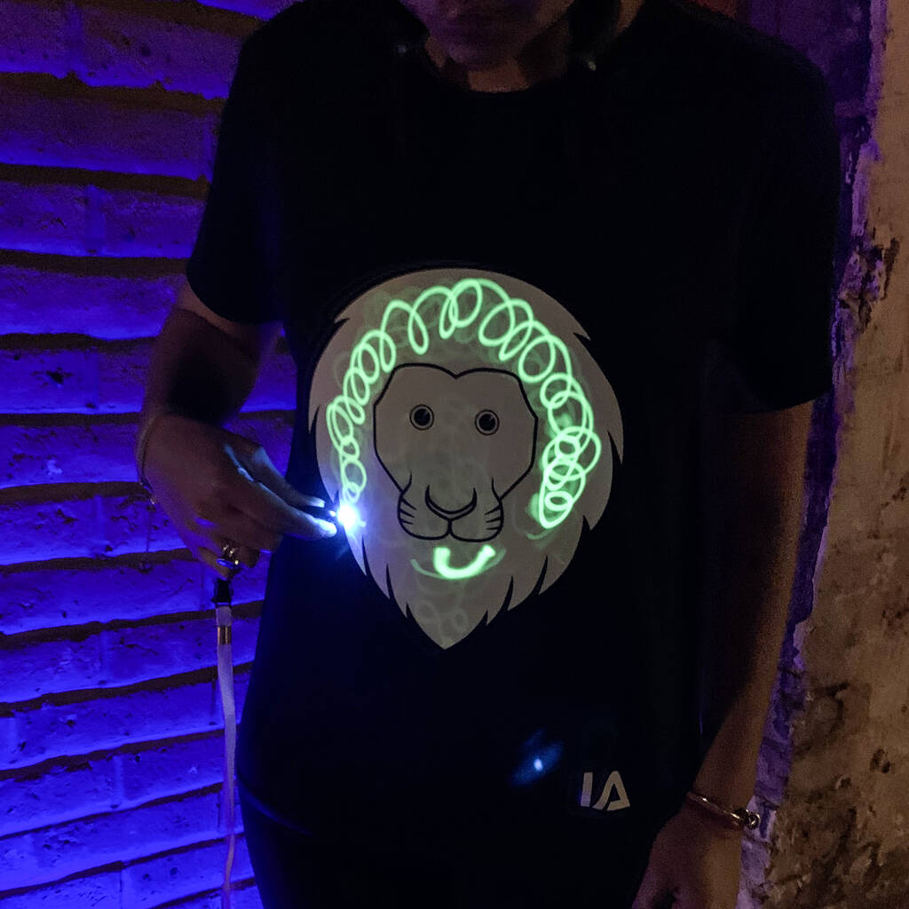 neon glow in the dark shirt