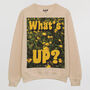 What's Up Buttercup Women's Slogan Sweatshirt, thumbnail 3 of 3