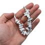 Longstone Gem Necklace White Jasper, thumbnail 3 of 5