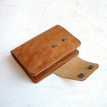 Personalised Leather Full Wallet With Free Initial Engraving, 6 of 8