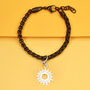 Customisable Unisex Black Box Link Bracelet, thumbnail 8 of 10
