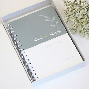 Personalised Flower Wedding Planner Handbook, 3 of 9
