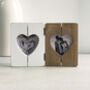 Heart Folding Picture Double Photo Frame, thumbnail 5 of 5
