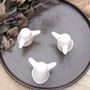 Halloween Trio Of Ghosts Concrete Ornament Set, thumbnail 4 of 6