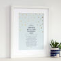Personalised Christening Gift With Gold Stars, thumbnail 3 of 12