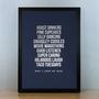 Personalised Foiled Art Print, Why I Love…, thumbnail 6 of 7
