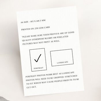 Personalised Save The Date Photo Postcard, 4 of 4