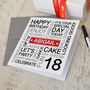 Personalised 18th Birthday Card, thumbnail 1 of 7