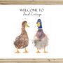 Personalised Home Sign Ducks, thumbnail 3 of 3