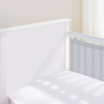 Airflow Baby Breathable Mesh Liner For Cot Beds, 8 of 11