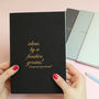 Funny Gold Foil Notebooks, thumbnail 2 of 10