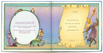 Personalised Children's Book, Royal Birthday Unicorn, 4 of 9