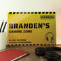 Personalised Gaming Zone Sign, thumbnail 1 of 2