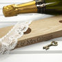 Personalised Welsh Ash Champagne Holder, thumbnail 2 of 4