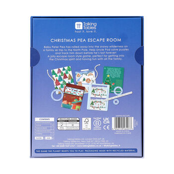 Mini Escape Room: Pod's Christmas Mission Christmas Family Game, 4 of 4
