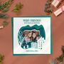 Personalised Aunt And Uncle Christmas Card, thumbnail 1 of 6