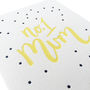 Number One Mum Letterpress Mother's Day Card, thumbnail 3 of 3