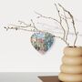 Falmouth Hanging Wooden Heart Collage Art Of Cornwall, thumbnail 2 of 2