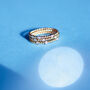 Diamond 9ct Yellow Gold Melissa Eternity Ring, thumbnail 1 of 7