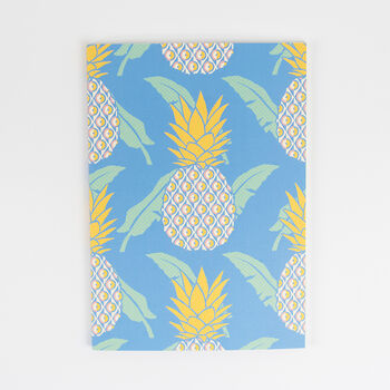 Pineapple Pattern Paperback Swiss Bound Notebook, 6 of 8