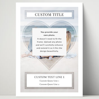 Best Mum Personalised Photo Print Wall Art Gift For Mum, 2 of 5