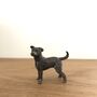 Miniature Bronze Jack Russell Sculpture 8th Anniversary, thumbnail 4 of 11