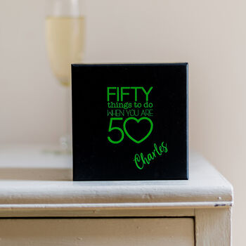Fifty Things To Do When You Are 50, 6 of 12