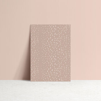 A5 Dusty Pink Animal Dots Notebook, 2 of 2