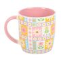 Floral Patchwork Print Mug, thumbnail 2 of 2