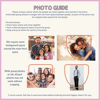 Freestanding Personalised Trophy Photo Block, 5 of 5