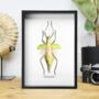 Malayan Jungle Nymph Insect Bug Moth Butterfly Box Frame Entomology Taxidermy Interior Design Modern Home Decor Wall Hanging Display Gift Ornament, thumbnail 1 of 3