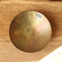 Personalised 8th Anniversary Gift Bronze Bowl Medium, thumbnail 8 of 11