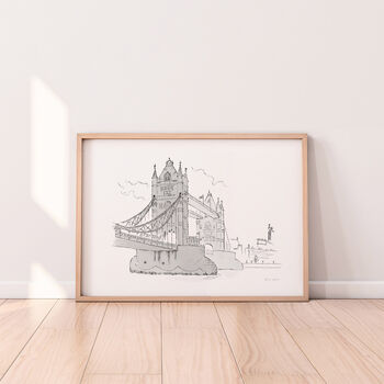 London's Tower Bridge Fine Art Print, 3 of 4