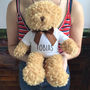 Personalised Teddy Bear In T Shirt, thumbnail 1 of 3