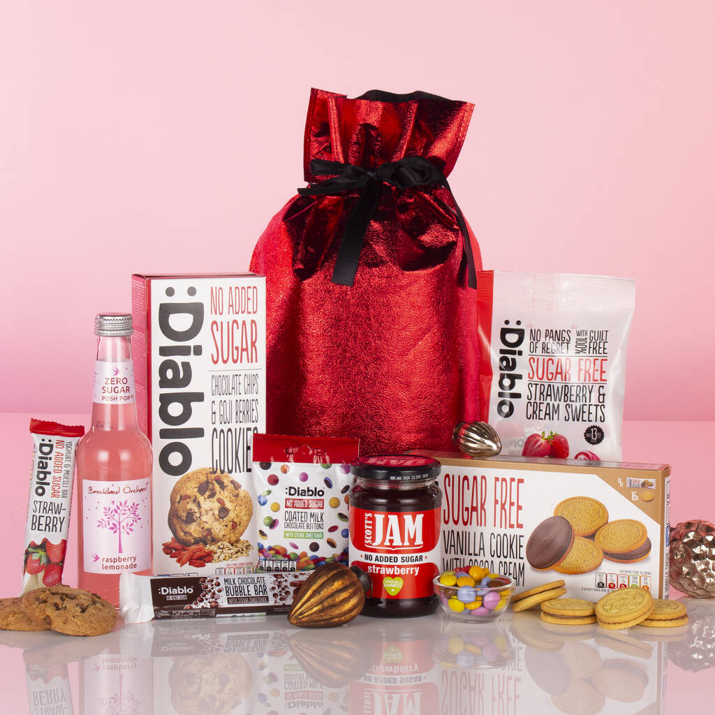 Lovingly Low Sugar Hamper Gift By Virginia Hayward
