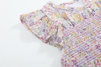 Aurelia Lavender Smock Dress, 6 of 12