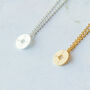 Find Your Way Compass Keepsake Necklace, thumbnail 6 of 9