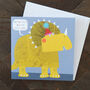 Grrrrrrr! Dinosaur Birthday Card, thumbnail 1 of 5
