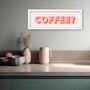 Panoramic Framed Coffee Print, thumbnail 6 of 12